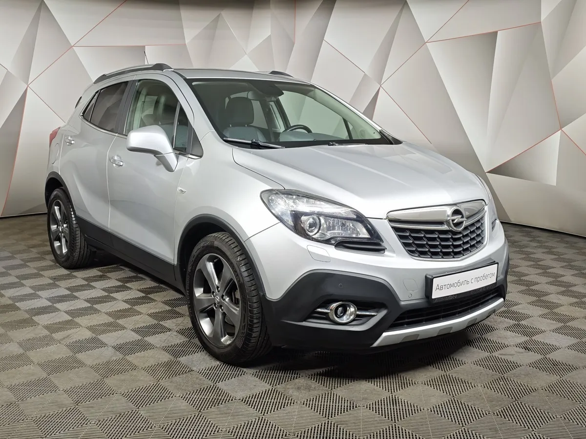 Opel Mokka 1.8 AT AWD (140 л.с.) Cosmo Серебристый в АВИЛОН. Слайд №3