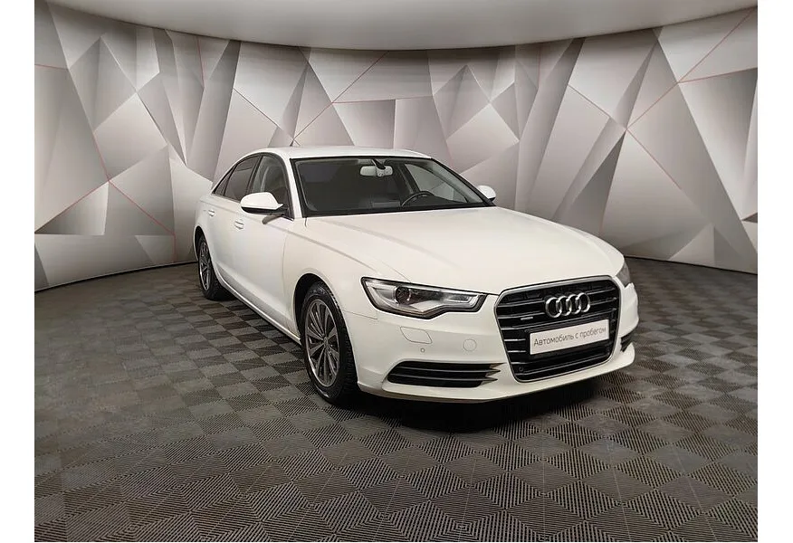 Audi A6 2.8 FSI S-tronic quattro (204 л.с.) Белый в АВИЛОН. Слайд №3