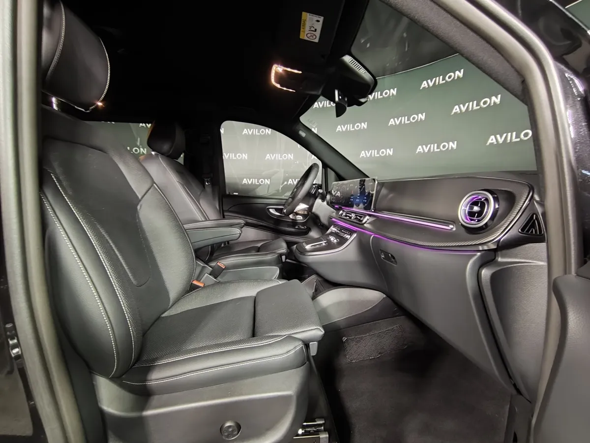 Mercedes-Benz V-Класс V 300 d L3 4MATIC 9G-TRONIC (237 л.с.) Черный в АВИЛОН. Слайд №14