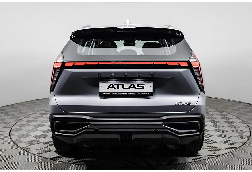 Geely Atlas 2.0T AT 4WD (200 л.с.) Flagship Серебристый в АВИЛОН. Слайд №4