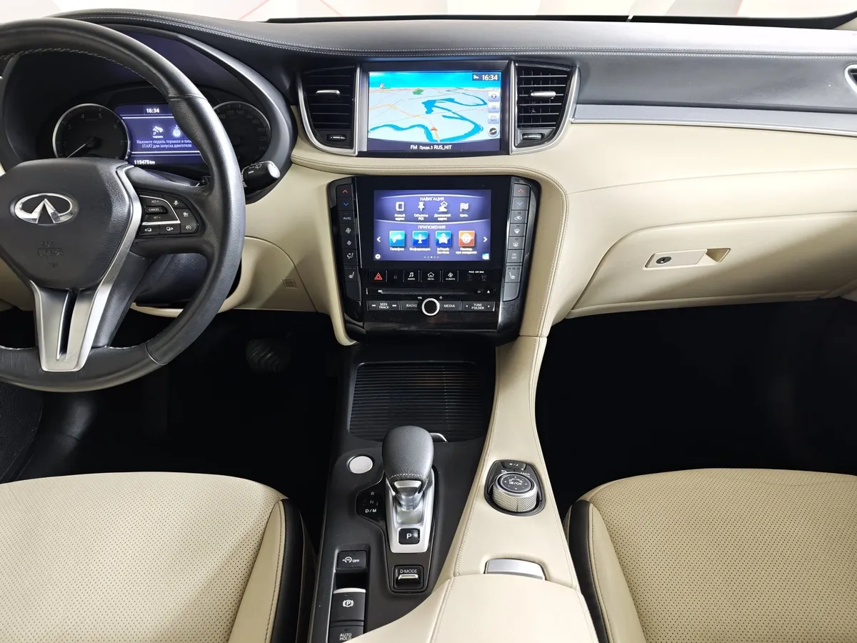 Infiniti QX50 2.0 VC-T CVT AWD (249 л.с.) Коричневый в АВИЛОН. Слайд №15