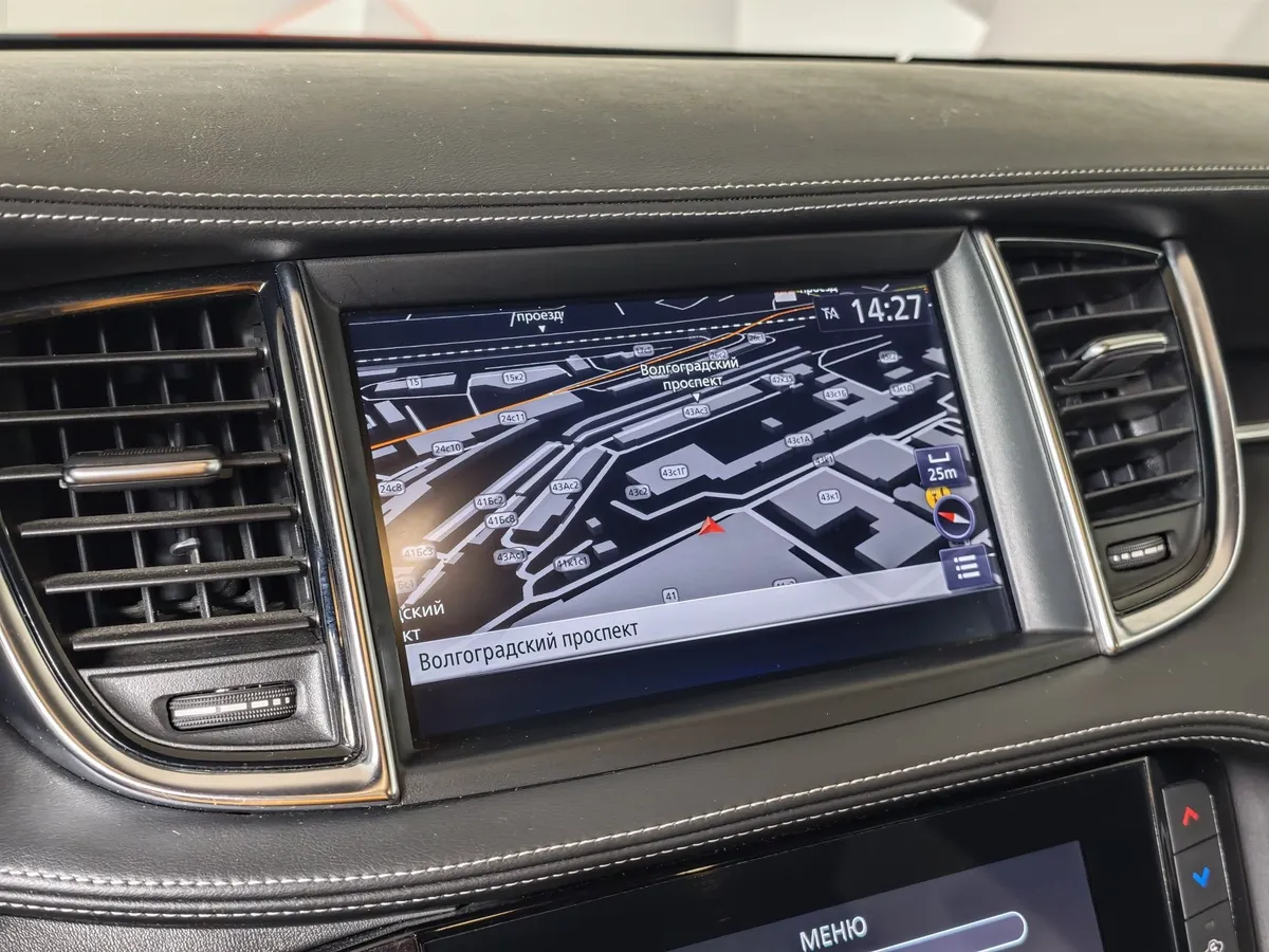 Infiniti QX55 2.0 CVT AWD (249 л.с.) Красный в АВИЛОН. Слайд №23
