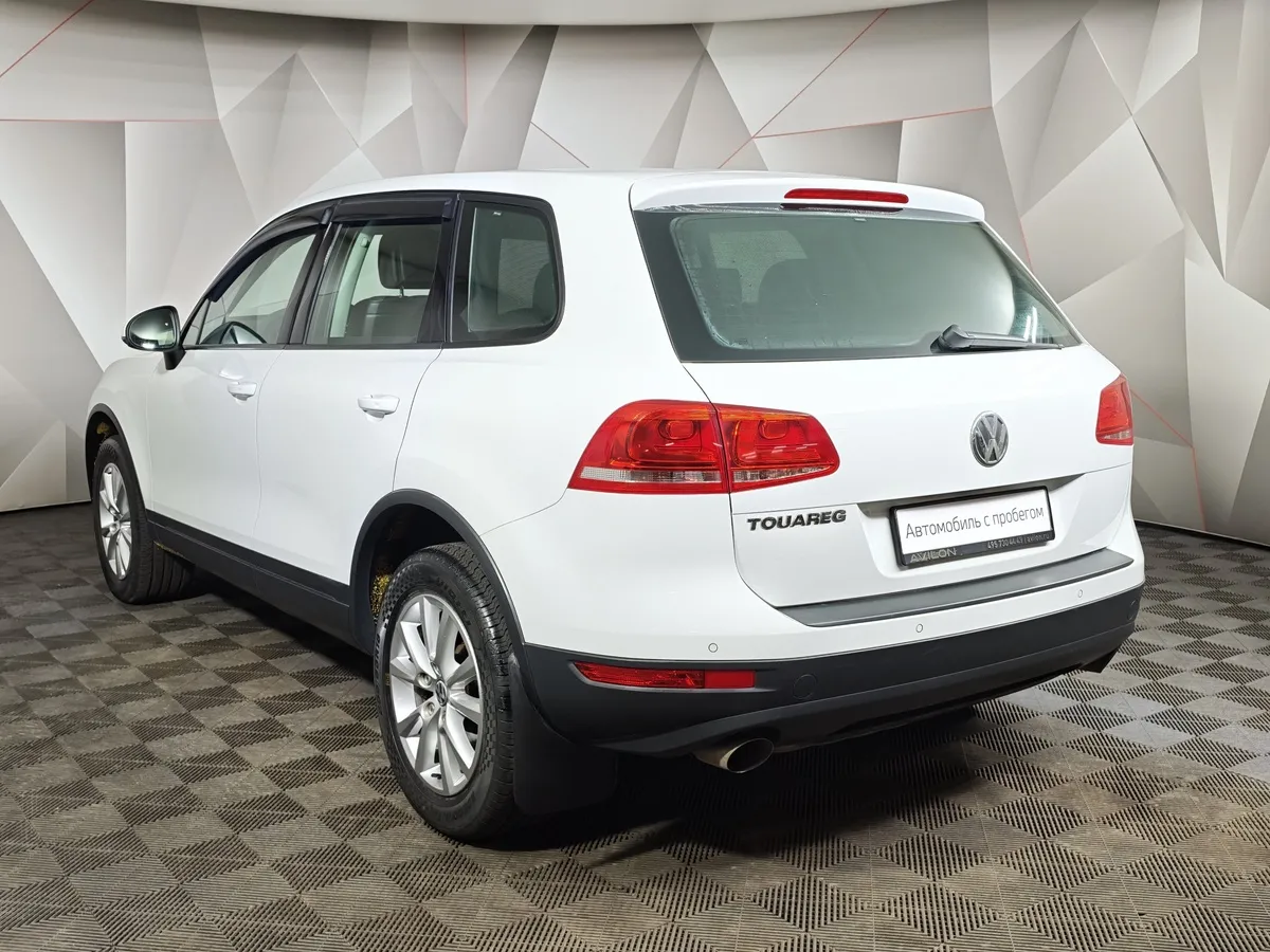Volkswagen Touareg 3.6 FSI Tiptronic 4Motion (249 л.с.) V6 FSI Белый в АВИЛОН. Слайд №4