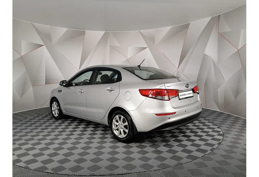 Kia Rio 1.4 AT (107 л.с.) Серебристый в АВИЛОН. Слайд №7