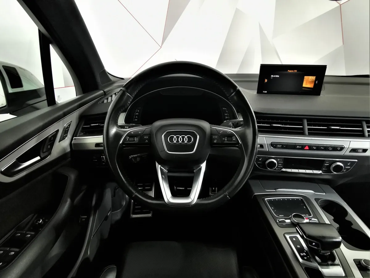 Audi Q7 3.0 TDI Tiptronic quattro (249 л.с.) Белый в АВИЛОН. Слайд №19
