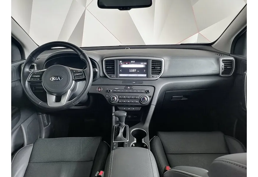 Kia Sportage 2.0 MPI AT 4WD (150 л.с.) Comfort Черный в АВИЛОН. Слайд №14