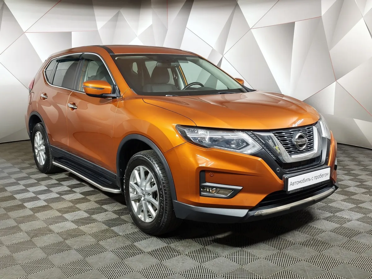 Nissan X-Trail 2.0 CVT AWD (144 л.с.) Оранжевый в АВИЛОН. Слайд №3