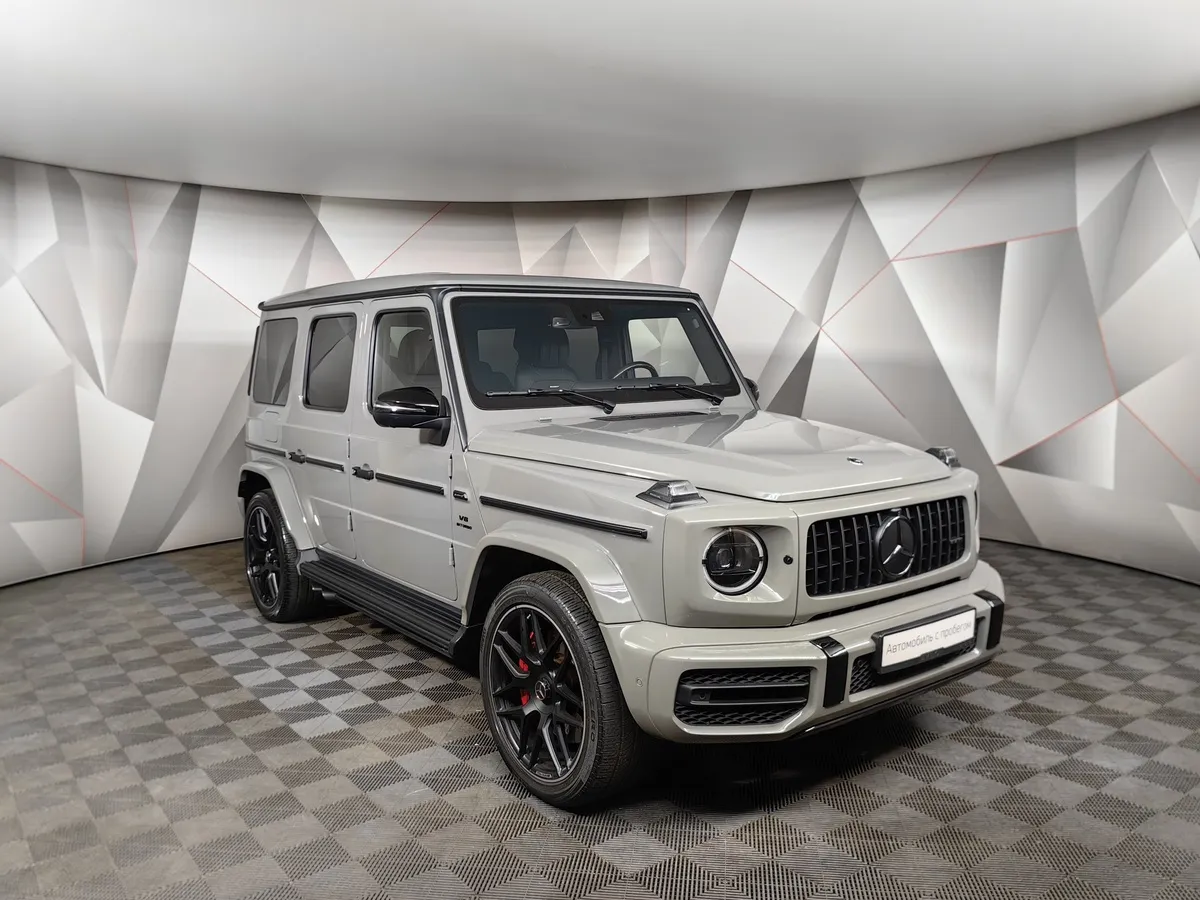 Mercedes-Benz G-Класс G 63 AMG Speedshift Plus 9G-Tronic (571 л.с.) Серый в АВИЛОН. Слайд №3