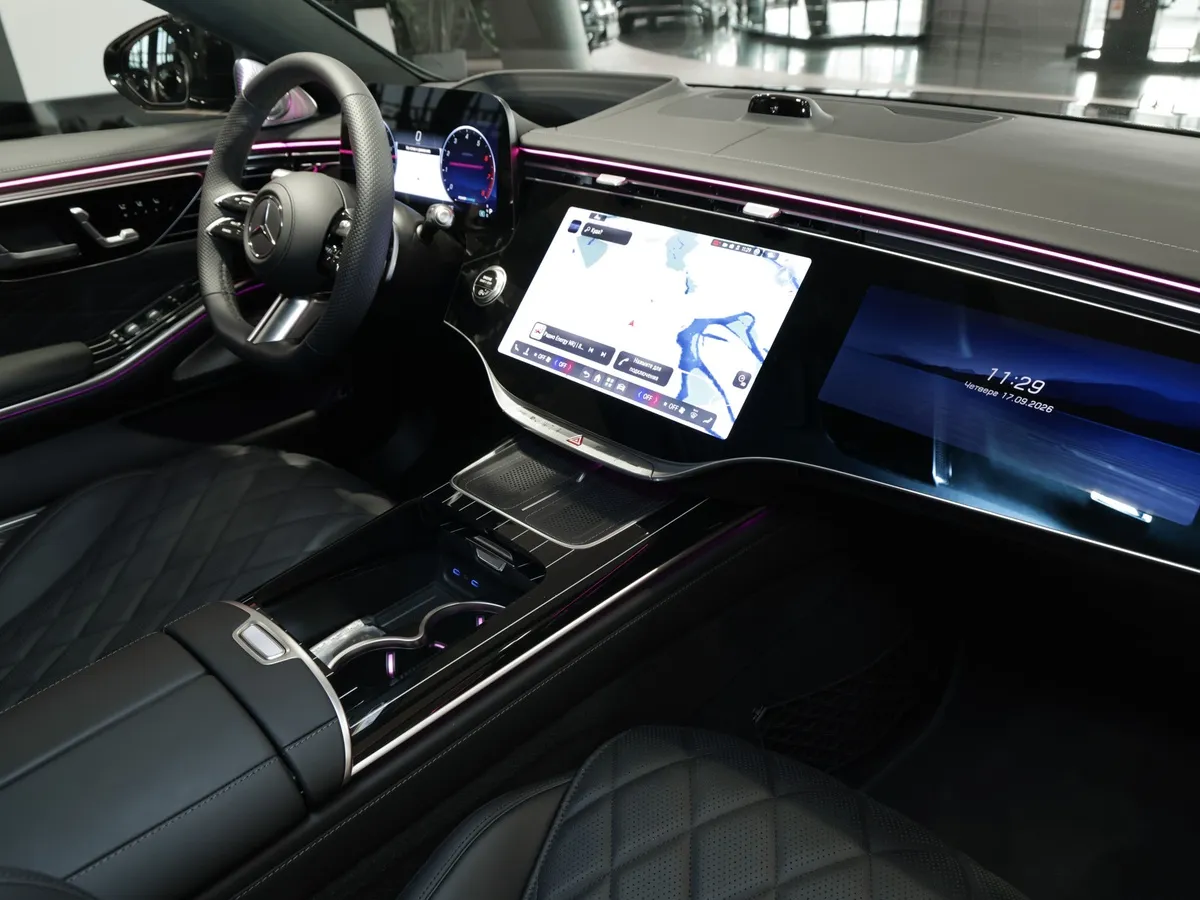 Mercedes-Benz S-Класс S 500 9G-Tronic 4Matic (435 л.с.) Черный в АВИЛОН. Слайд №9
