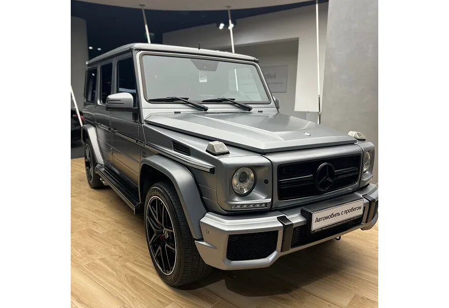 Mercedes-Benz G-Класс G 63 AMG Speedshift Plus 9G-Tronic (571 л.с.) Серый в АВИЛОН. Слайд №3