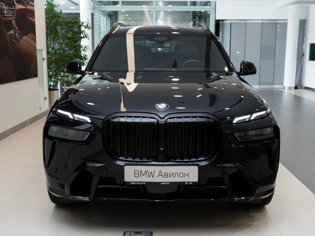 BMW X7 xDrive40d Steptronic (340 л.с.) Черный в АВИЛОН. Слайд №4