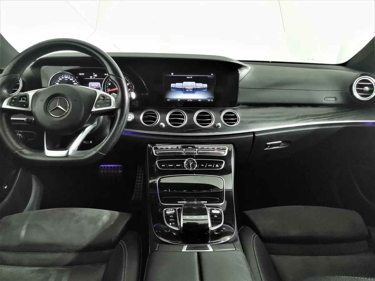 Mercedes-Benz E-Класс E 200 9G-TRONIC (197 л.с.) Черный в АВИЛОН. Слайд №13