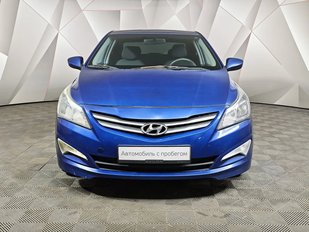 Hyundai Solaris 1.6 AT (123 л.с.) Comfort Синий в АВИЛОН. Слайд №7