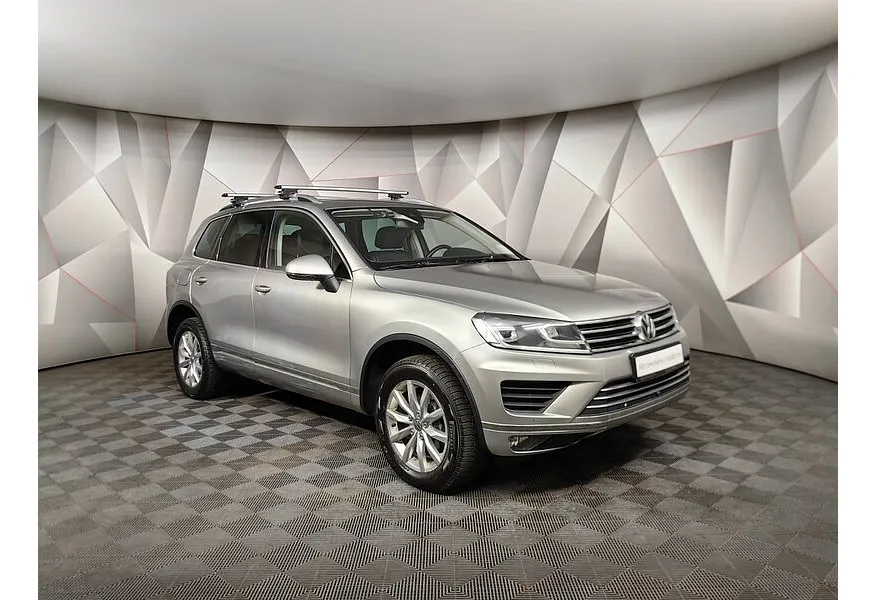 Volkswagen Touareg 3.0 TDI Tiptronic 4Motion (204 л.с.) Серебристый в АВИЛОН. Слайд №3