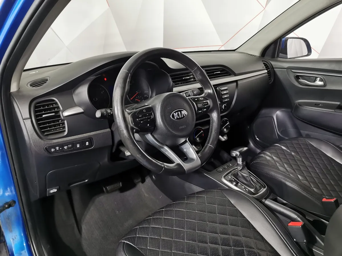 Kia Rio 1.4 AT (100 л.с.) Синий в АВИЛОН. Слайд №18