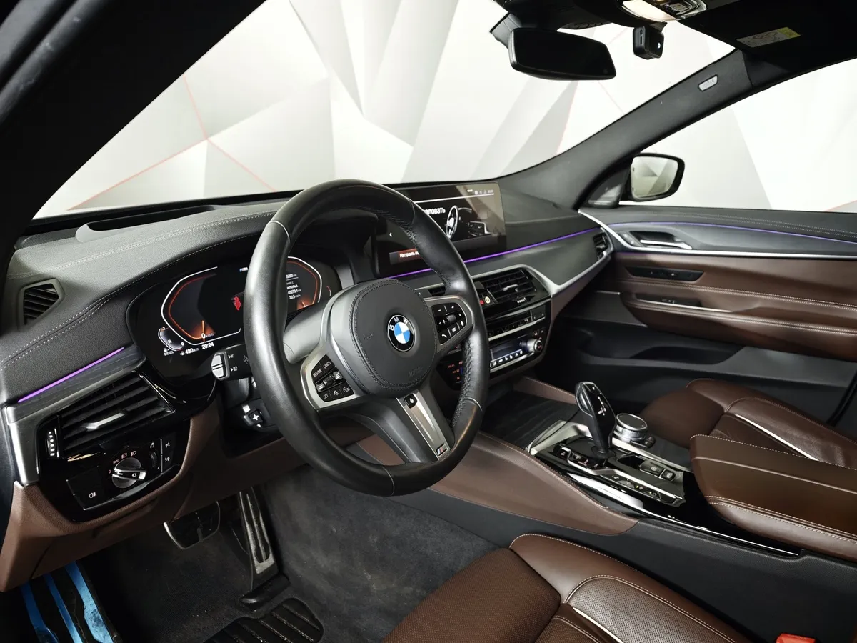 BMW 6 серия 630d xDrive Steptronic (249 л.с.) M Sport Pro Серый в АВИЛОН. Слайд №12