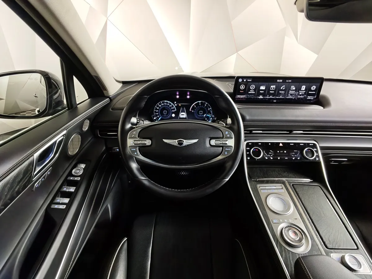 Genesis GV80 3.0D VGT 8AT 4WD (249 л.с.) Luxury + Advanced Smart Sense Черный в АВИЛОН. Слайд №20