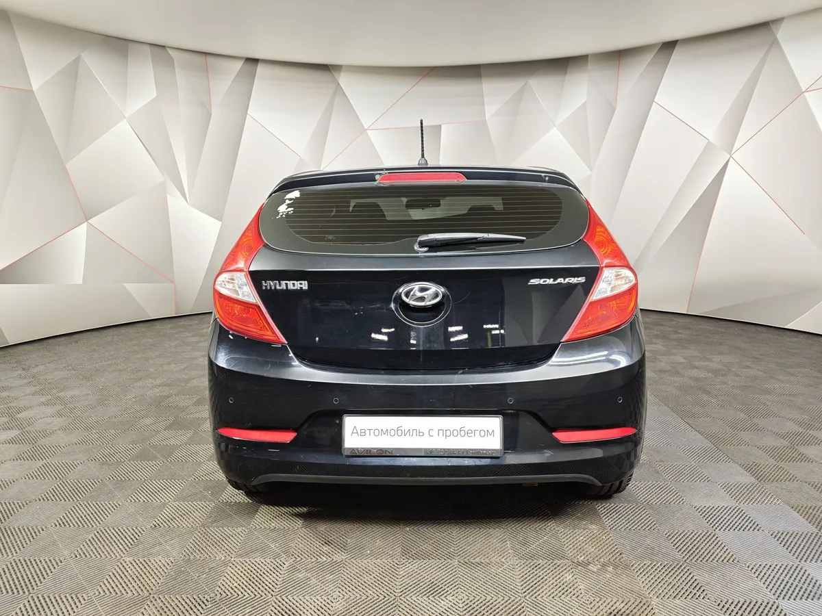 Hyundai Solaris 1.6 AT (123 л.с.) Comfort Черный в АВИЛОН. Слайд №8