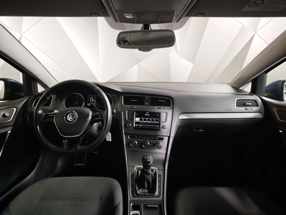 Volkswagen Golf 1.4 TSI МТ (125 л.с.) Comfortline Голубой в АВИЛОН. Слайд №13