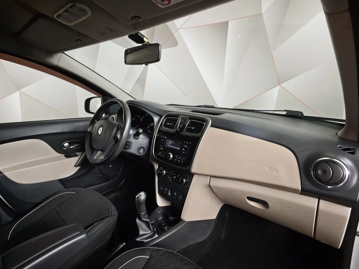Renault Logan 1.6 MT (102 л.с.) Белый в АВИЛОН. Слайд №13