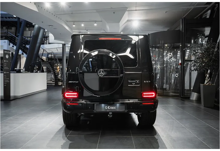Mercedes-Benz G-Класс G 63 AMG Speedshift 4Matic (585 л.с.) Черный в АВИЛОН. Слайд №4