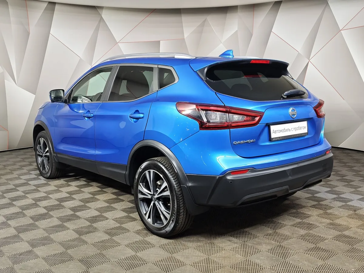 Nissan Qashqai 2.0 CVT (144 л.с.) Синий в АВИЛОН. Слайд №4