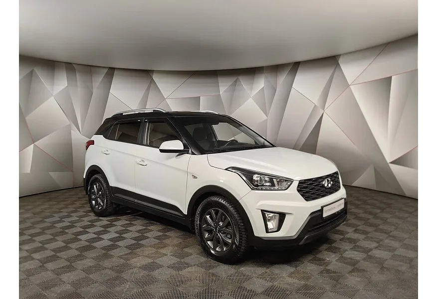 Hyundai Creta 2.0 AT (149 л.с.) Travel Белый в АВИЛОН. Слайд №3