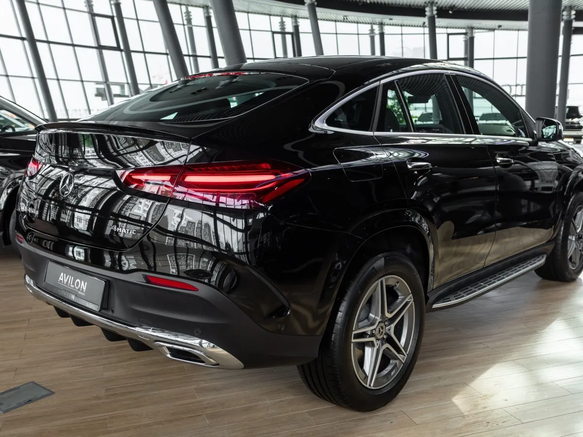 Mercedes-Benz GLE Купе 450 d 4MATIC 9G-TRONIC (367 л.с.) Черный в АВИЛОН. Слайд №8