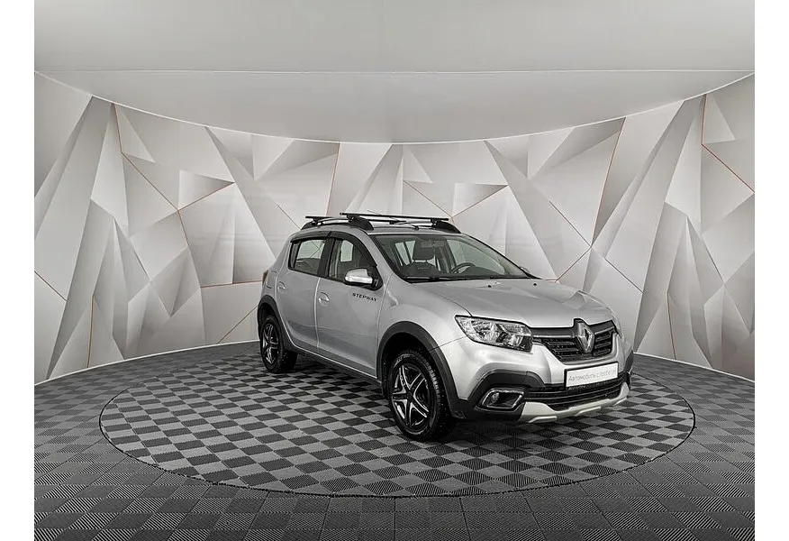 Renault Sandero 1.6 MT (82 л.с.) Stepway Life Серый в АВИЛОН. Слайд №3