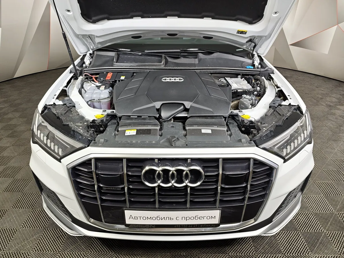 Audi Q7 3.0 TFSI Tiptronic quattro (249 л.с.) Белый в АВИЛОН. Слайд №10