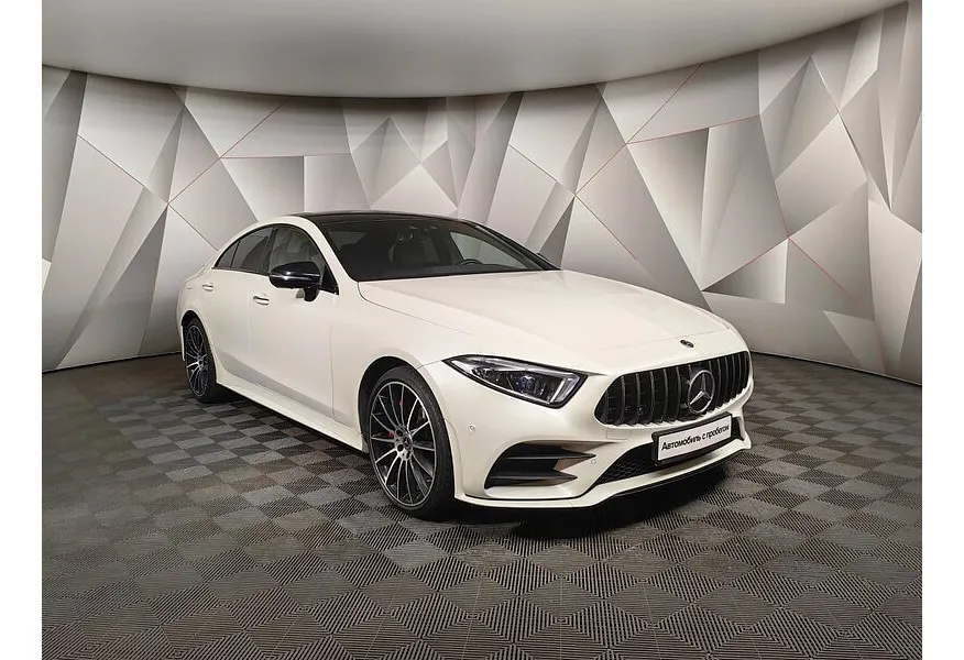 Mercedes-Benz CLS 350 d AT 4Matic (249 л.с.) Sport Белый в АВИЛОН. Слайд №3