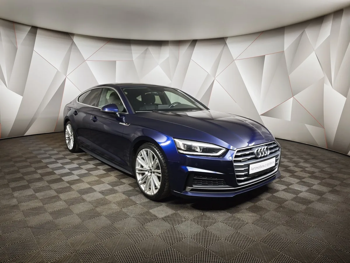 Audi A5 2.0 TFSI S tronic quattro (249 л.с.) Sport Синий в АВИЛОН. Слайд №3