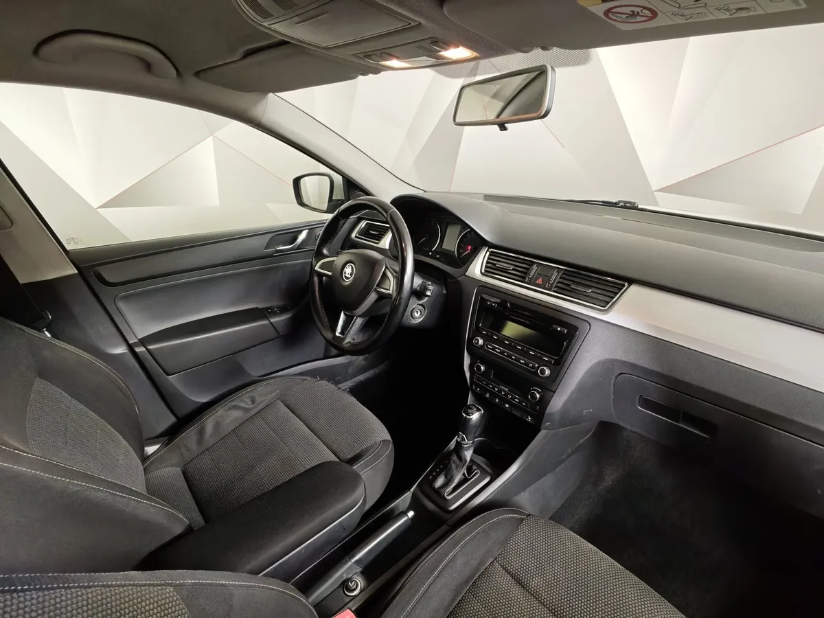 Skoda Rapid 1.4 TSI DSG (122 л.с.) Белый в АВИЛОН. Слайд №12