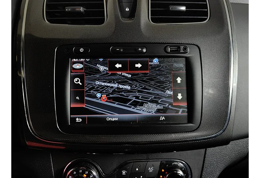 АВИЛОН - Renault Sandero 1.6 CVT (113 л.с.) Stepway Life City Черный - slide 19