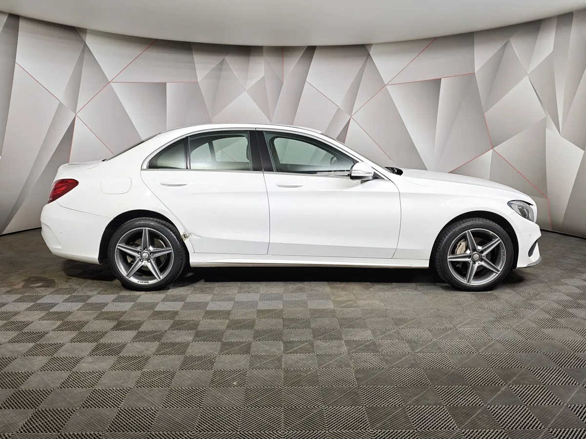 Mercedes-Benz C-Класс C 180 7G-Tronic Plus (150 л.с.) Белый в АВИЛОН. Слайд №6