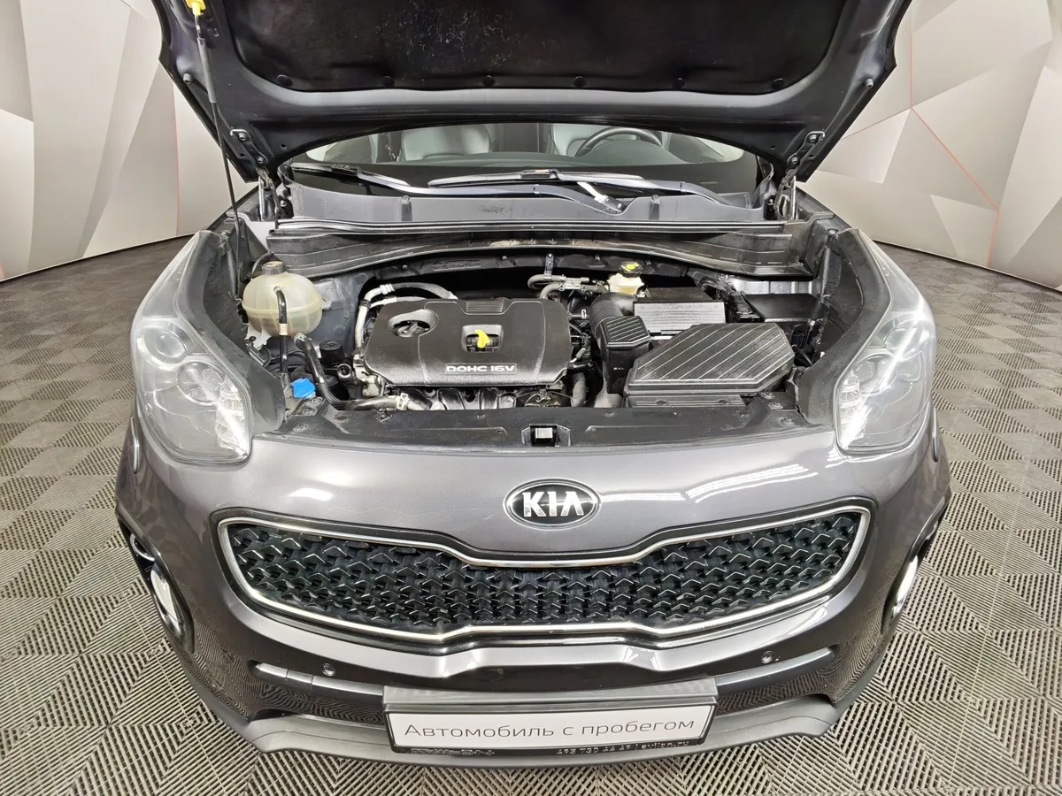 Kia Sportage 2.0 AT 4WD (150 л.с.) Prestige Серый в АВИЛОН. Слайд №11