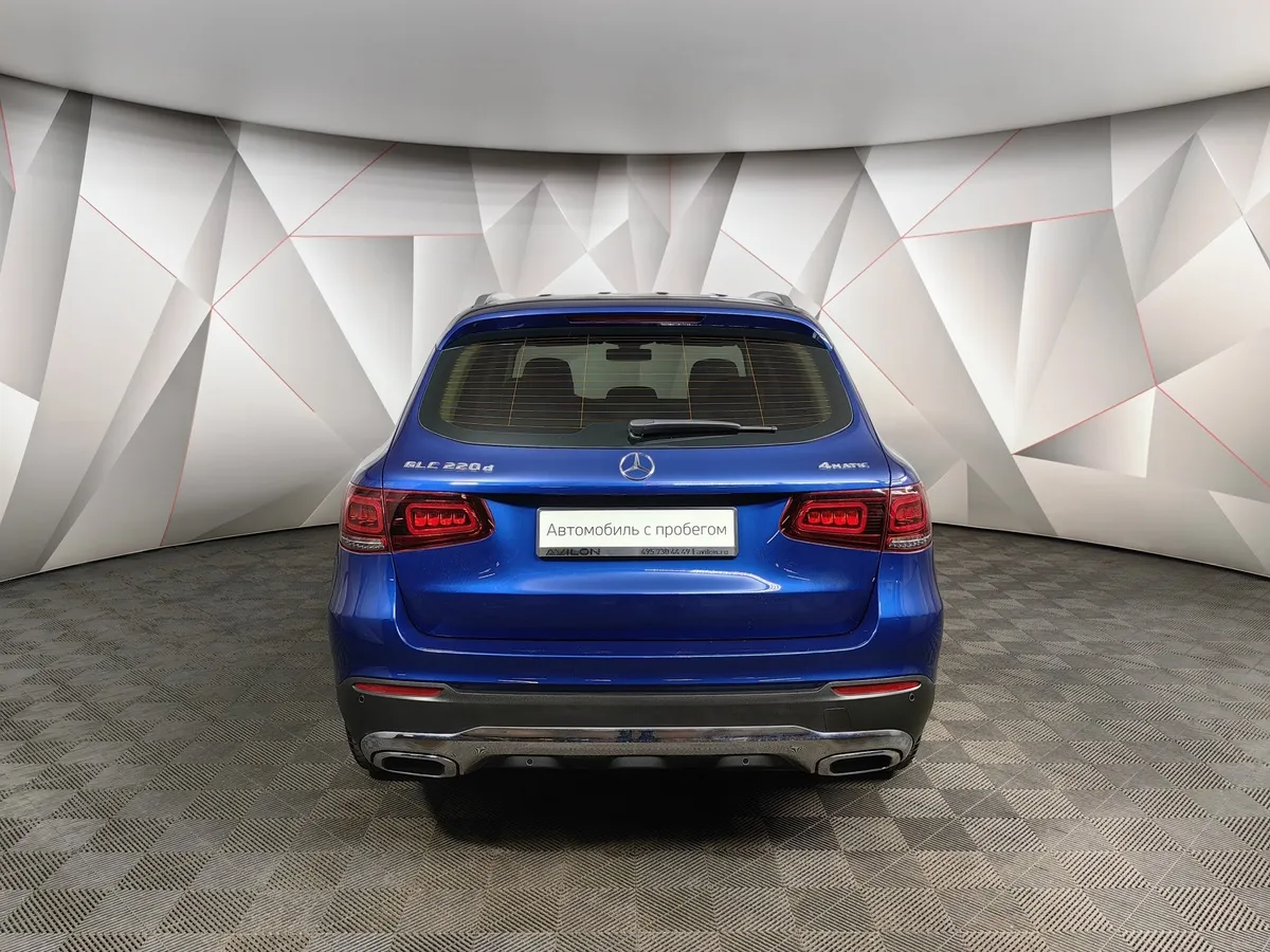 Mercedes-Benz GLC 220 d 9G-TRONIC 4MATIC (194 л.с.) Premium Синий в АВИЛОН. Слайд №8