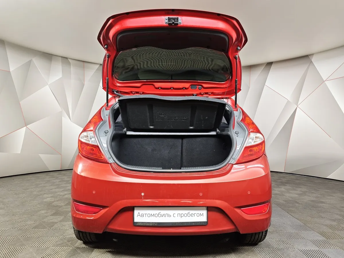 Hyundai Solaris 1.6 AT (123 л.с.) Active Красный в АВИЛОН. Слайд №11