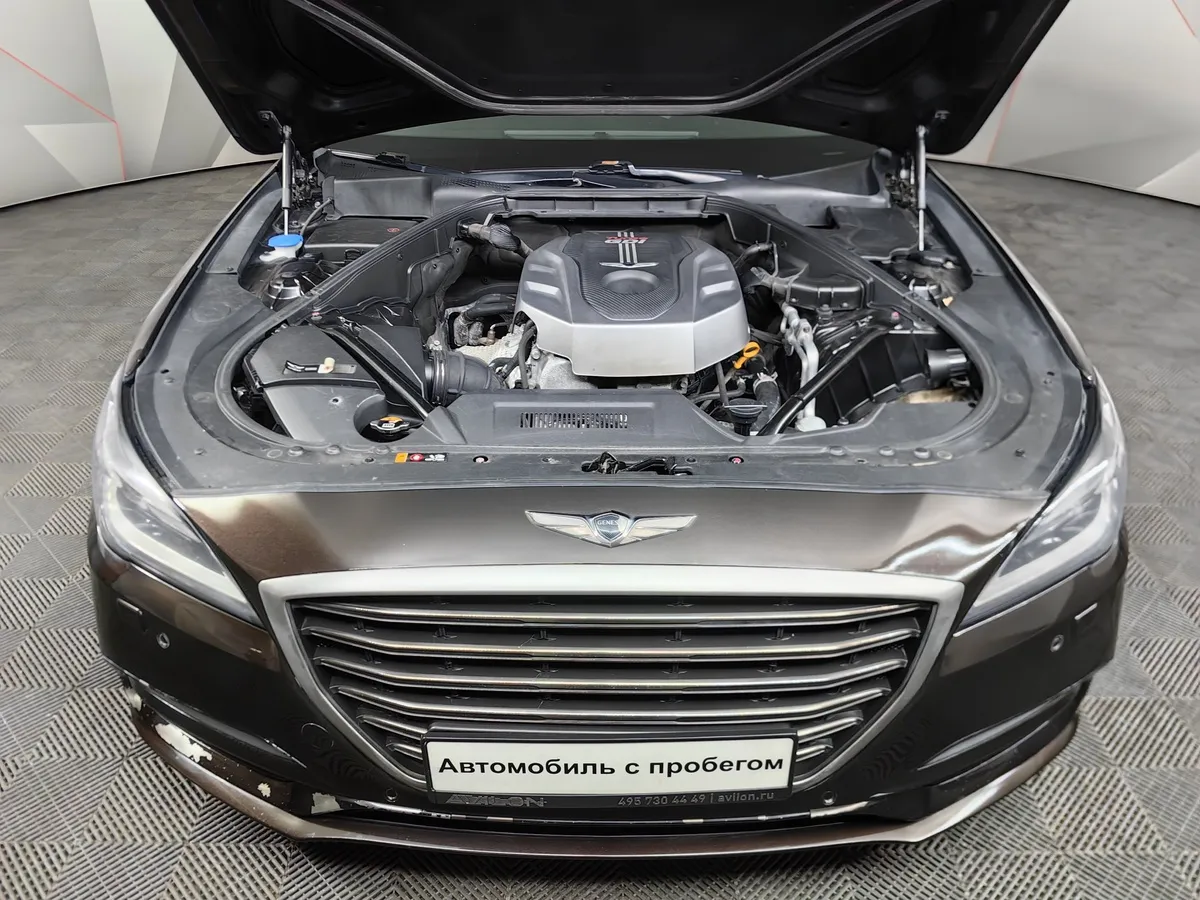 Genesis G80 2.0 AT AWD (197 л.с.) Advance Коричневый в АВИЛОН. Слайд №11