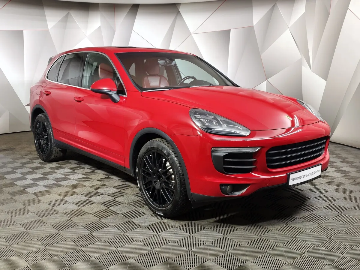 Porsche Cayenne Diesel 3.0 Tiptronic AWD (245 л.с.) Красный в АВИЛОН. Слайд №3