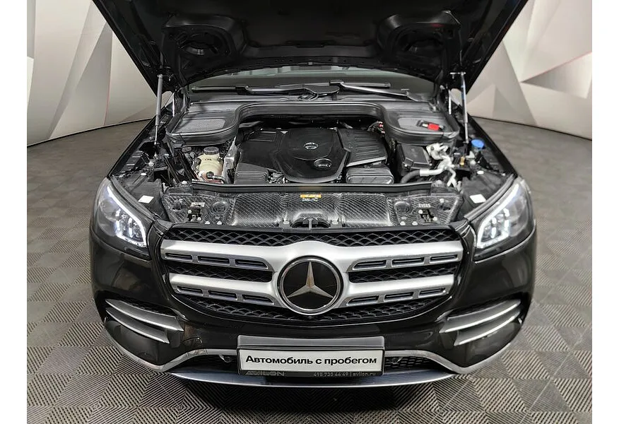 Mercedes-Benz GLS 400 d 9G-TRONIC 4Matic (330 л.с.) Premium Черный в АВИЛОН. Слайд №11