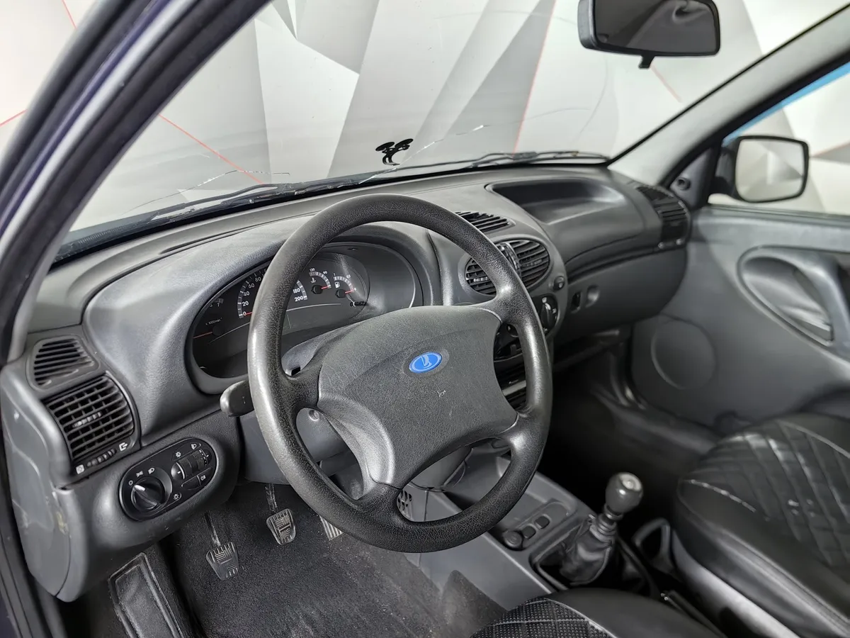 ВАЗ (Lada) Kalina 1.6 MT 8 кл (Евро-4) (81 л.с.) Синий в АВИЛОН. Слайд №12