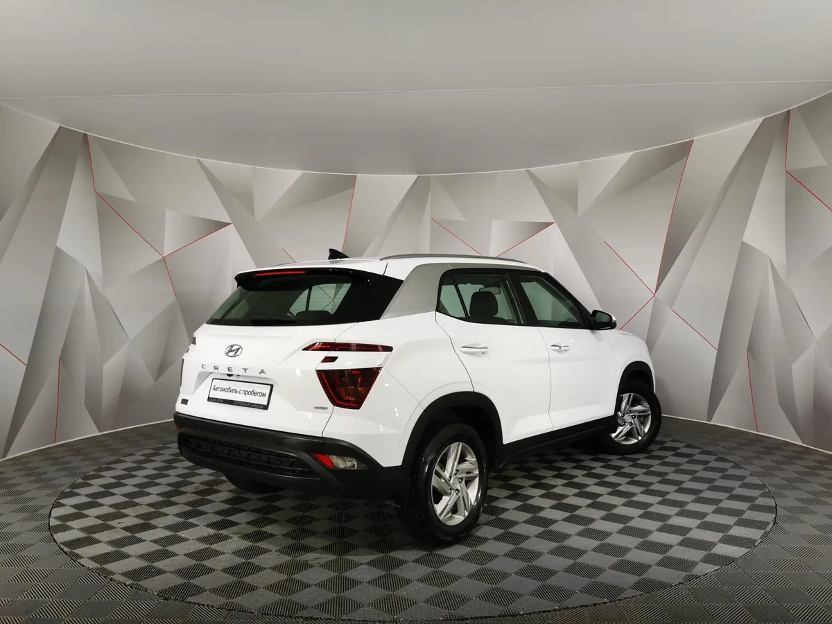 Hyundai Creta 1.6 AT AWD (121 л.с.) Travel Белый в АВИЛОН. Слайд №2