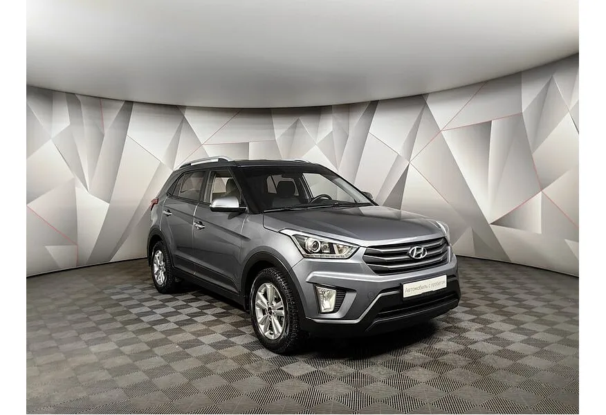 Hyundai Creta 2.0 AT (149 л.с.) Travel Серый в АВИЛОН. Слайд №3