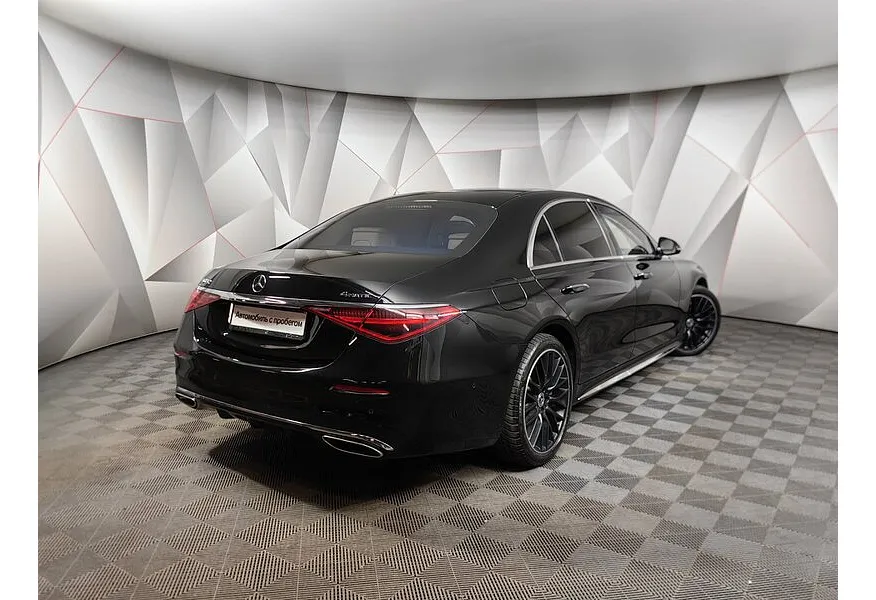 Mercedes-Benz S-Класс S 450 9G-Tronic 4Matic (367 л.с.) Premium Черный в АВИЛОН. Слайд №2