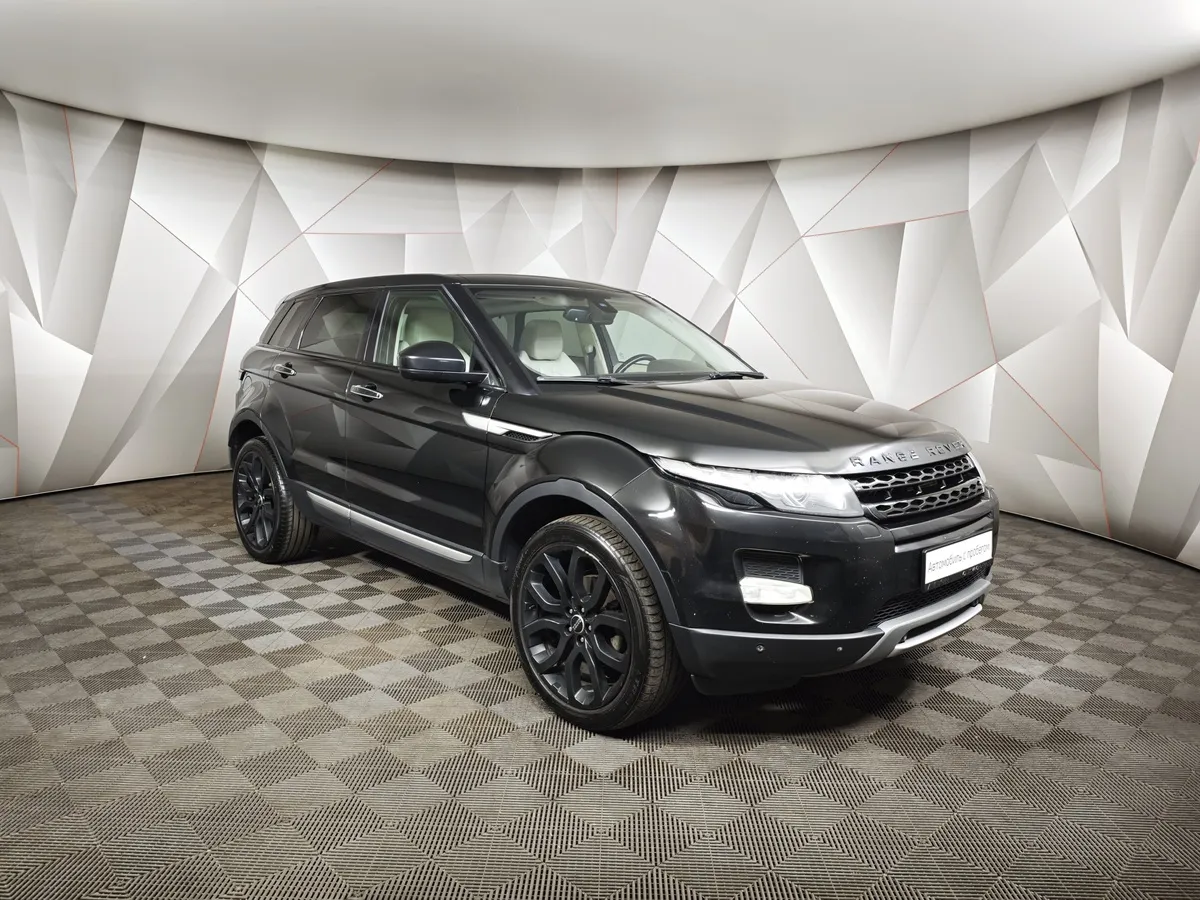 Land Rover Range Rover Evoque 2.0 Si4 AT AWD (240 л.с.) Dynamic Черный в АВИЛОН. Слайд №3