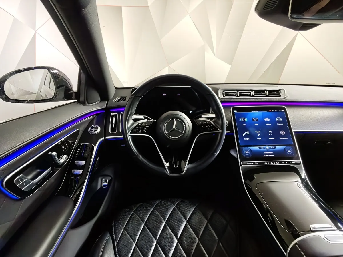 Mercedes-Benz S-Класс S 450 9G-Tronic 4Matic (367 л.с.) Черный в АВИЛОН. Слайд №20