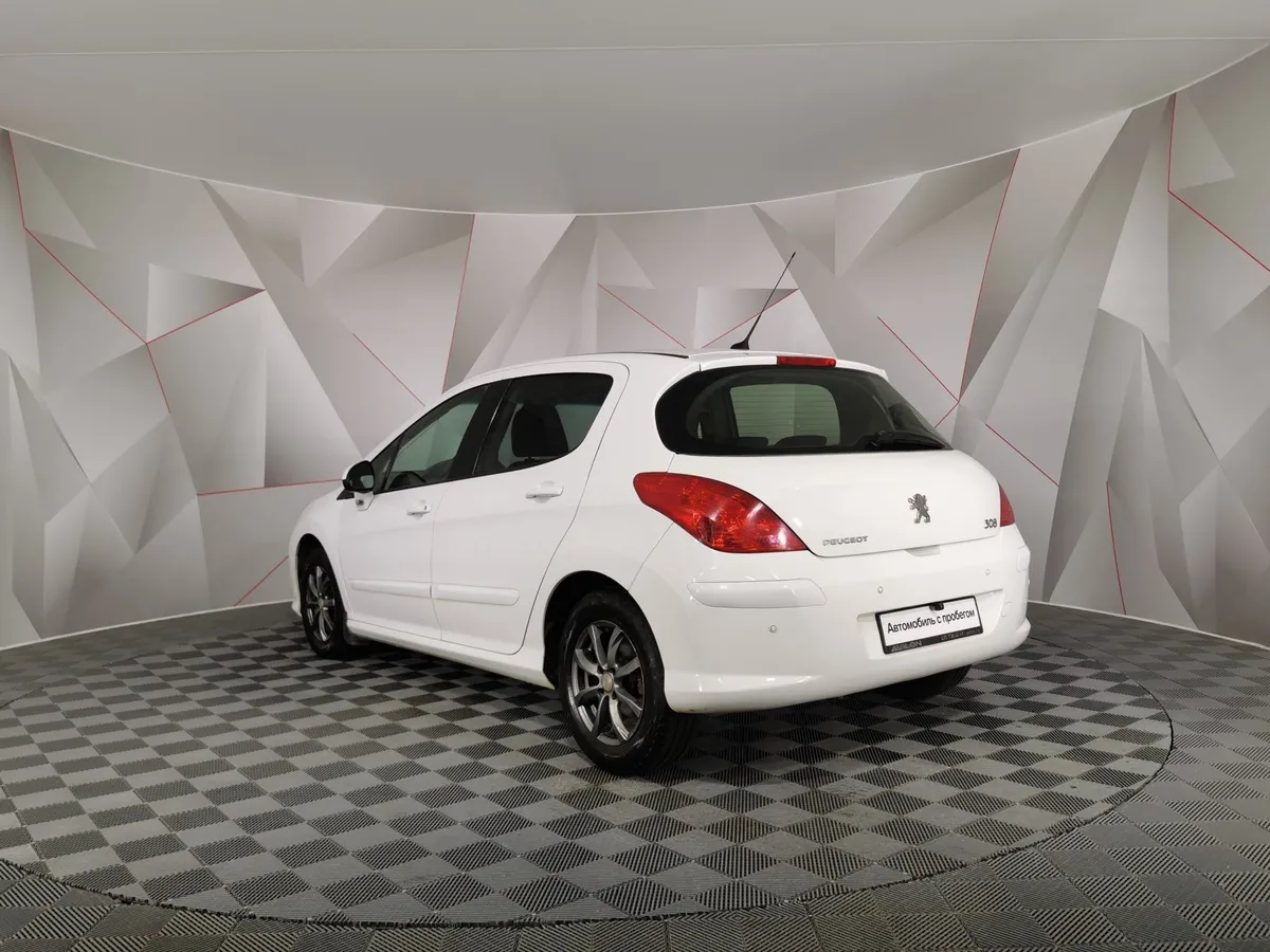 Peugeot 308 1.6 VTi AT (120 л.с.) Белый в АВИЛОН. Слайд №4