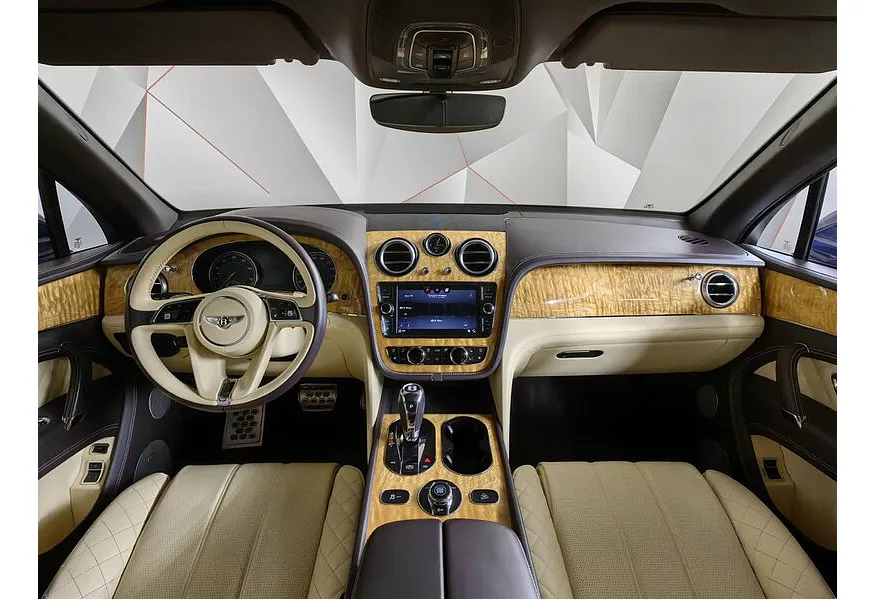 Bentley Bentayga 6.0 AT AWD (608 л.с.) Фиолетовый в АВИЛОН. Слайд №14