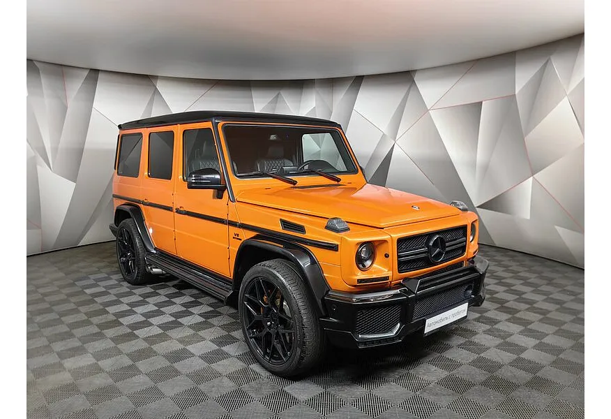 Mercedes-Benz G-Класс G 63 AMG Speedshift Plus 9G-Tronic (571 л.с.) Оранжевый в АВИЛОН. Слайд №3